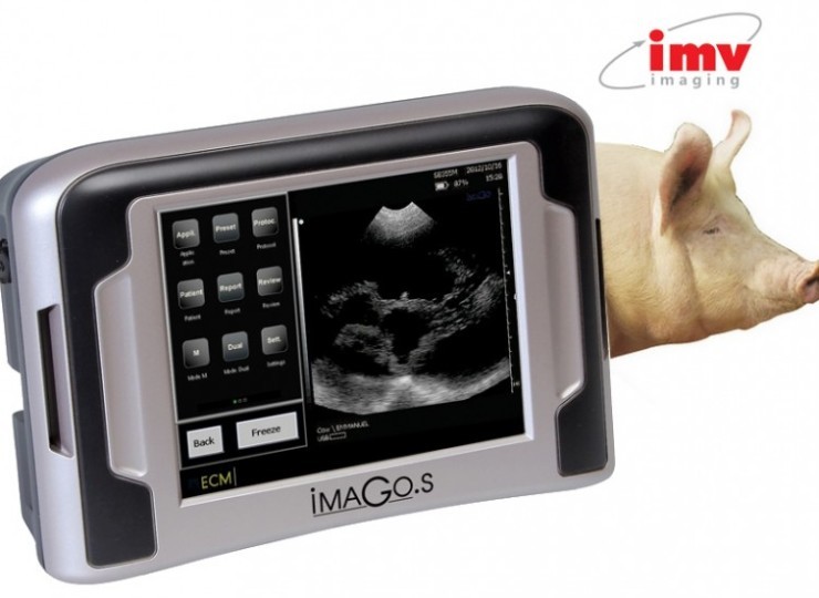 IMV imaging社製　豚用超音波画像診断装置　イマーゴ.S